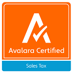 Avalara AvaTax Sales Tax certification logo Avalara AvaTax Sales Tax certification logo