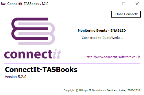 QuoteWerks / TASBooks integration QuoteWerks / TASBooks integration